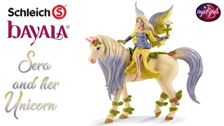 Schleich Bayala 70565 Fairy Sera with Blossom unicorn set review