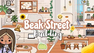 ✨Beak Street Building House Aesthetic [New Update] Toca Boca 🌱 Tocalifeworld | Makeover