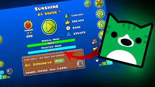 Sunshine - 100% (3 монети) [Geometry Dash 2.2] @unzor