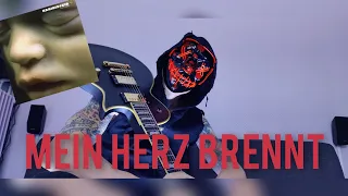 Rammstein - Mein Herz Brennt - Guitar Cover 4K + TAB