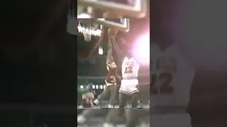 Five Foot Six Spud Webb with a Surprising Block (1988.12.13) #shorts