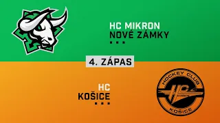 4.kolo kvalifikácia HC Nové Zámky - HC Košice HIGHLIGHTS