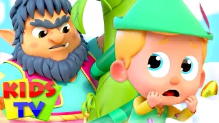 Jack and The Beanstalk Story | Pretend Play Songs & Cartoon Stories for Babies | Kids Tv Rhymes