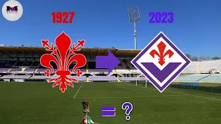 The Evolution of AC FIORENTINA Logo and Its Trophy || From 1927 - Present