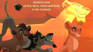 Deleted scene of Zira, Kovu, Vitani and Nuka in the Outlands (The Lion King 2)