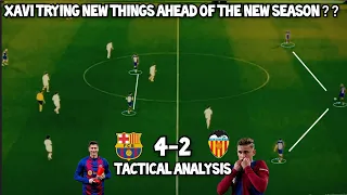 How Xavi Might Be ' FINALLY ' Done With The ' DOUBLE PIVOT ' || TACTICAL ANALYSIS ||