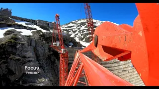 Two WOLFF 1250 B erected for Dam Project in Switzerland