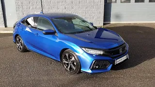 181MH1623 - 2018 Honda Civic 1.5 182BHP S-DESIGN 5DR 19,900