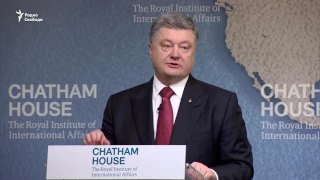 Порошенко: успех украинских реформ зависит от санкций