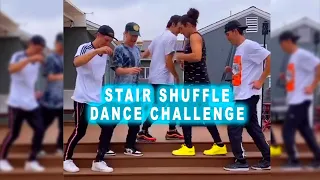 5 DANCER STAIR SHUFFLE CHALLENGE!!