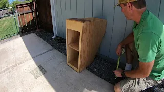 DIY VW Bus Armrest cabinet