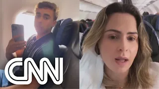 Nikolas Ferreira bate-boca com influenciadora Ana Paula Renault em voo | VISÃO CNN