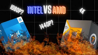 CPU battle: Intel vs Amd 2024!