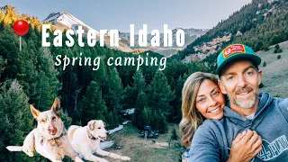 Spring camping in Eastern Idaho