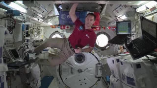 Station Crew Member Discusses Life in Space with French Media