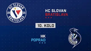 10.kolo HC Slovan Bratislava - HK Poprad HIGHLIGHTS