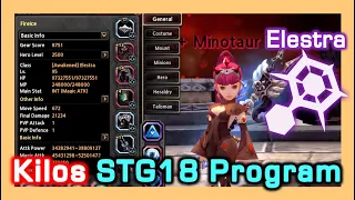 Kilos STG18 Program : Sorceress Class (Elestra) / Dragon Nest SEA (November)