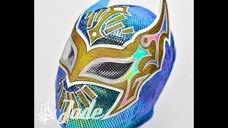 Cómo se hace la máscara de Sin Cara WWE / How to make Sin Cara WWE Mask (Lucha Libre)