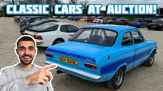 I ATTEND A CLASSIC CAR AUCTION IN CHESHIRE! - HAMPSON AUCTIONS -