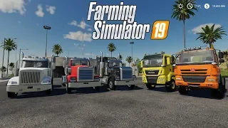 FS19 | Camiones Americanos y Europeos | Farming Simulator 19