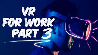 VR for Work Series Part 3 | Horizon Workrooms (beta) | Oculus Quest 2 Working from Home