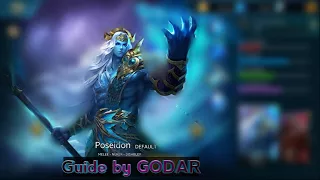 Top Build | Guide on Poseidon | Гайд на Посейдон | Heroes Evolved