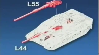 KMW Leopard 2A6 promo footage for weapons expo (circa '00)