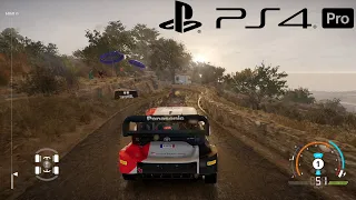 WRC Generations PS4 Pro Gameplay - Rally Corsica Dynamic Weather