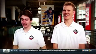 NHL 2018 Draft - The Odd Couple Featuring Quinn Hughes & Brady Tkachuk [NBCSN]