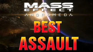 Mass Effect Andromeda BEST ASSAULT Rifle! Sandstorm Vs Ultra Rare Valkyrie GUIDE!