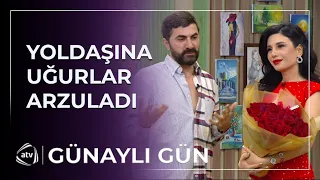 Zaur Baxşəliyev, Günayın yeni verilişini təbrik etdi / Günaylı gün