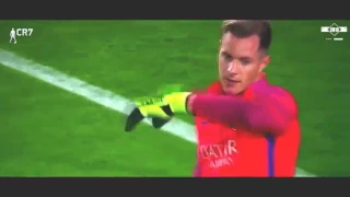 Marc Andre Ter Stegen - The Wall - Amazing Skills Saves 2017 HD