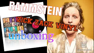 Rammstein Single Zick Zack Vinyl Unboxing