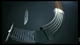 How do AK 47 work . 3D model of AK 47