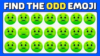 FIND THE ODD EMOJI OUT in these Odd Emoji Quizzes! | Odd One Out Puzzle | Find The Odd Emoji Quizzes