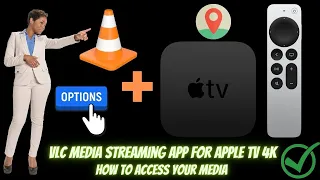 VLC Media Streaming App for Apple TV 4K | How To Access Your Media