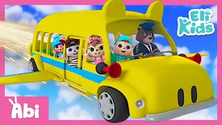 Flying Bus Song | Eli Kids Songs & Nursery Rhymes