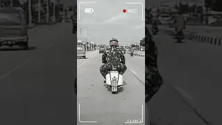 Vespa jadul prajurit TNI