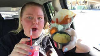Trailer Trash Tammy tries Taco Bells new NACHO FRIES!