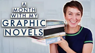 A MONTH WITH MY GRAPHIC NOVELS | READING THROUGH MY GRAPHIC NOVEL COLLECTION (MORE OR LESS)