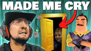 Hello Neighbor Made me Cry 😢 (Roblox Beta Act 2 FGTeeV Nostalgia)