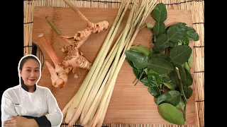 Kitchen Tips ! For Your Thai herbs Galangal •Lemongrass •Kaffir lime leaves |ThaiChef food