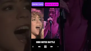 ARIANA Grande x MARIAH Carey | Who is a better high pitch singer?