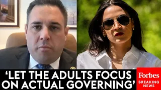 BREAKING: Anthony D'Esposito Reacts To AOC Ripping His Visit To Columbia And Calling for Him To Lose