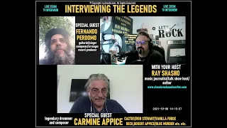 Carmine Appice & Fernando Perdomo exclusive zoom TV interview