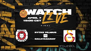 FINAL : Rytas Vilnius v Galatasaray | Full Basketball Game | #YouthBCL 2024