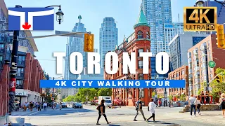 4K Toronto Walking Tour - Downtown Old Toronto [4k HDR 60fps]