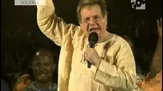 Reinhard Bonnke prays for sick