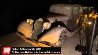 Rétromobile 2015 - Collection Baillon : Interview de Mathieu Lamoure