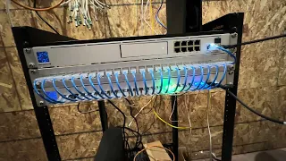 Ubiquiti Unifi Etherlighting Switch in 12,000 sqft Mansion set up